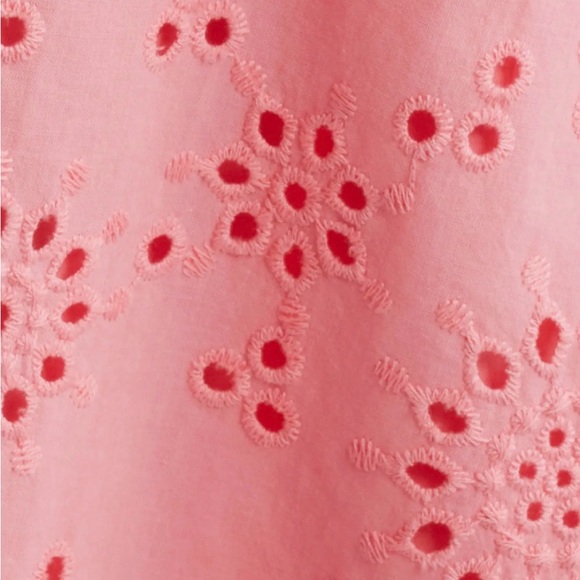 Caslon White Eyelet Embroidery Cotton Shirtdress XS NWT - Picture 5 of 9